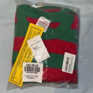Hanna Andersson Red and Green Kids Pajama Set